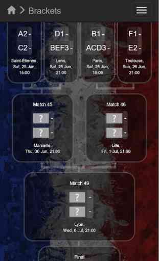 Euro 2016 France Schedule 4