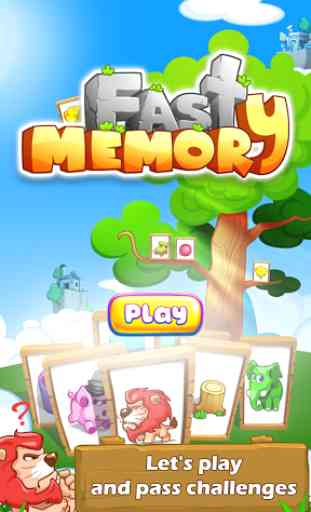 Fast Memory - Brain game 4