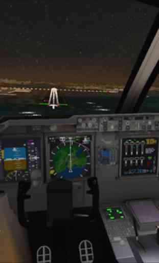 Flight Simulator Night NY Free 3