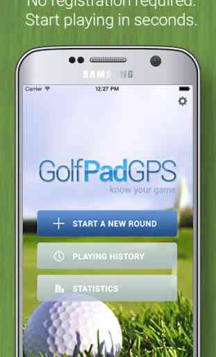 Golf GPS Rangefinder: Golf Pad 1