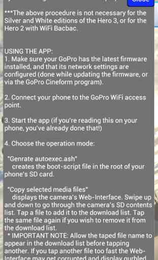 GoPro WiFi Media Transfer 480p 2