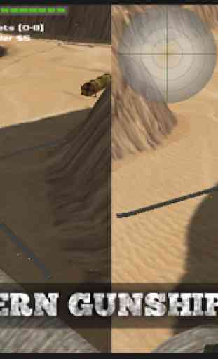 Gunship guerre moderne Jeux VR 1