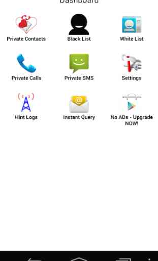 Hide SMS Text Contact Call Log 1
