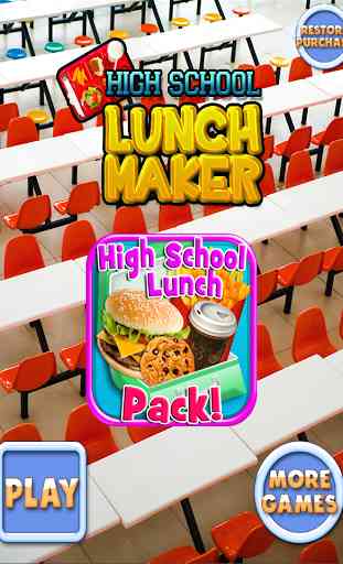 High School Lunch Maker FREE 1