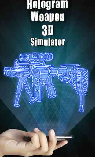 Hologram Arme 3D Simulator 1
