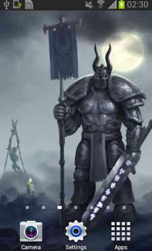 Knight Dark Fantasy Wallpaper 1