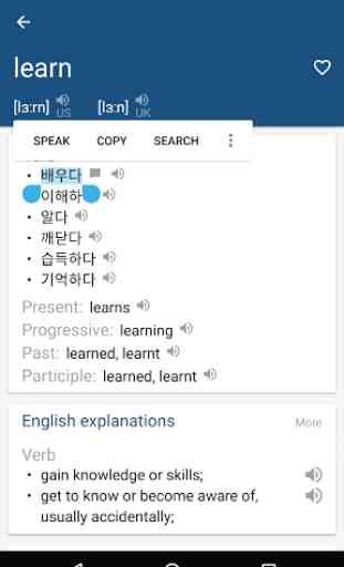 Korean English Dictionary 영한사전 2