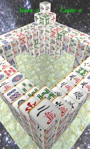 Mahjong Solitaire 3D Cube 2