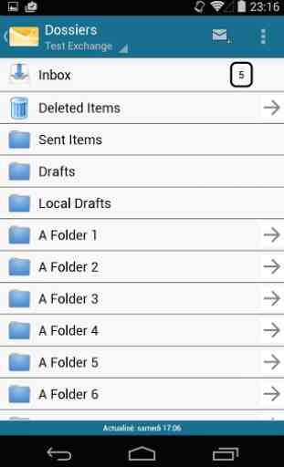 MobiMail pour Outlook Email 3
