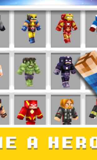 Mod SuperHero for Minecraft 1