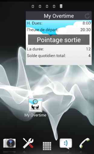 My Overtime - Contrôle Horaire 1