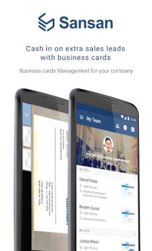 Sansan - Biz Card Management 1