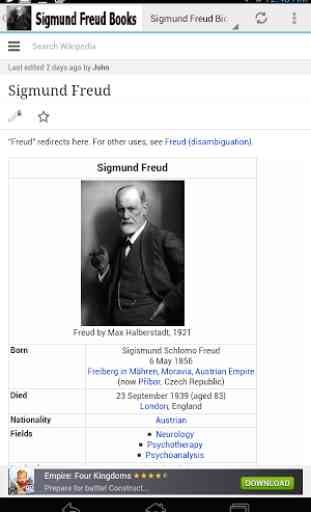 Sigmund Freud Livres gratuits 3