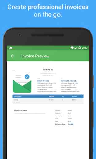 Smart Invoice: Email Invoices 2