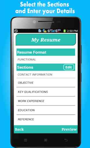 Smart Resume Builder / CV Free 2
