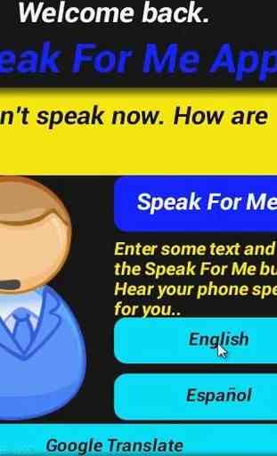 Speak For Me App 4