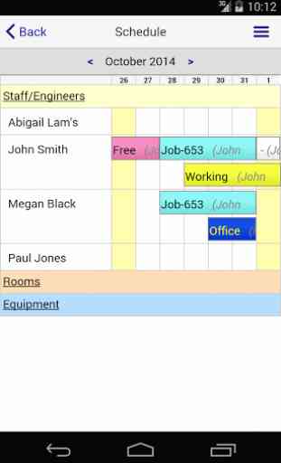 Staff Schedule & Work Planner 2