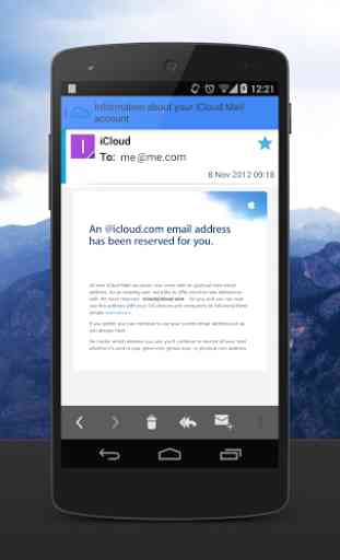 Synchronisez pour iCloud mail 2