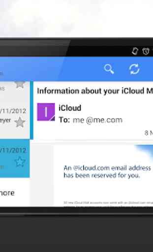 Synchronisez pour iCloud mail 3