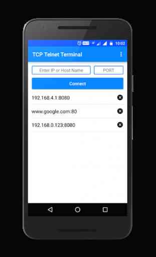 TCP Telnet Terminal 1