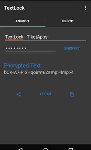 TextLock - Encrypted Messages 1