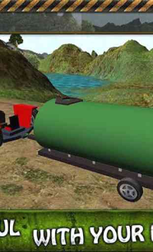 Tracteur eau Transporter 3D 1