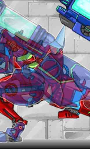 Tyranno + Tricera - Combine! Dino Robot 2