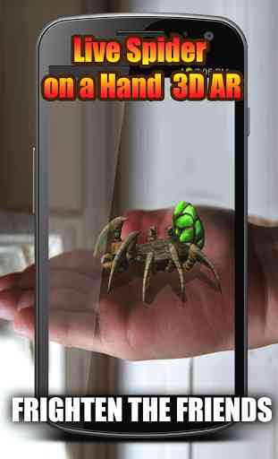 Vivez Spider sur 3D AR Prank 2