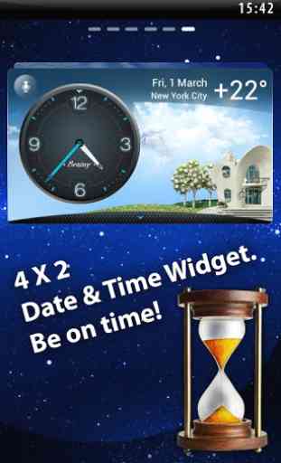 Weather & Clock - Meteo Widget 2