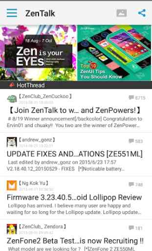 ASUS ZenTalk - ZenFone Forum 1
