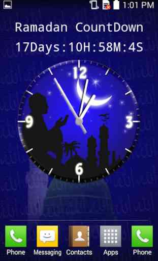 Allah Clock Live Wallpaper 1
