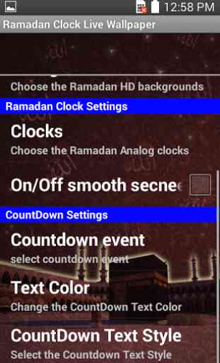 Allah Clock Live Wallpaper 4
