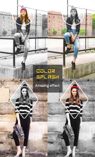 Color Splash Snap Photo Effect 1