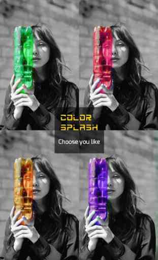 Color Splash Snap Photo Effect 2