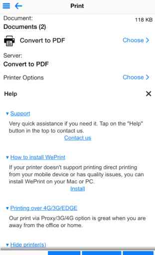 PrintDirect - PDF/Impression 2