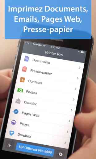 Printer Pro - Imprimez documents, emails, page Web 2