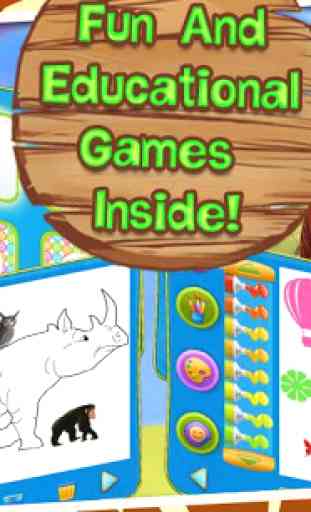 Animals Zoo - Interactive Game 3