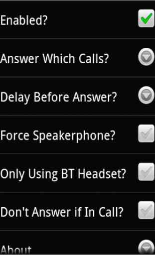 Auto Answer Incoming Call 1