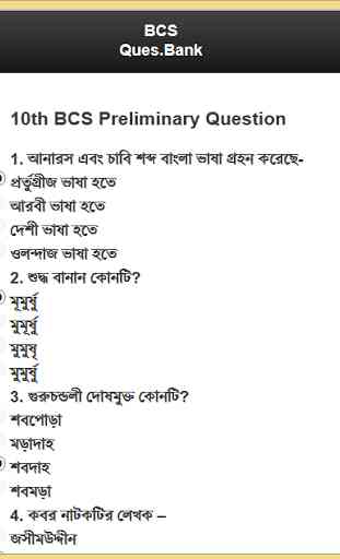 BCS Question Bank 4