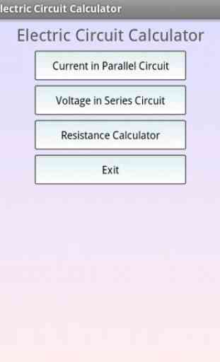 Calc. de circuit électrique 1
