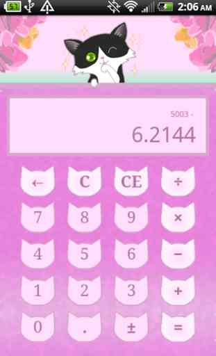 Calculator Kitty FREE 2