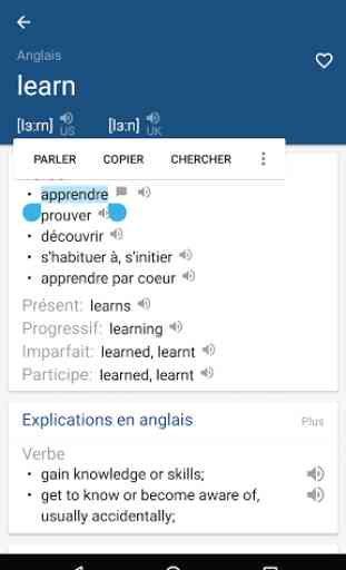 Dictionnaire Anglais Français 2