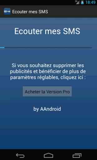 Écouter mes SMS 1