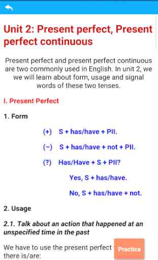 English Grammar Practice 2