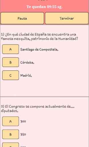 Examen Nacionalidad Española 3