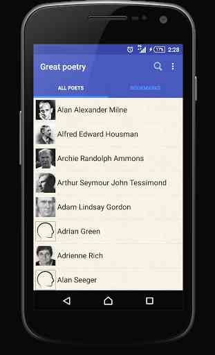 Famous poetry and poets (free) 1