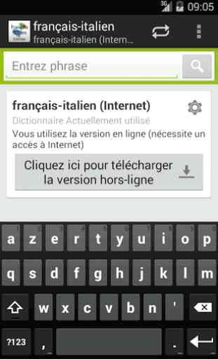 Français-Italien Dictionnaire 1