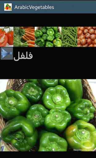 fruits et legumes en arabe 2