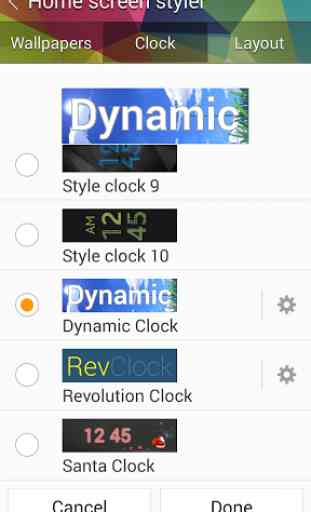 Gear Fit Dynamic Clock 3