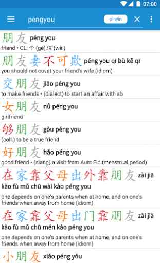 Hanping dictionnaire chinois 1
